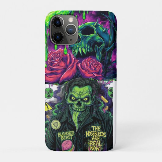 Bleacher Beast - 鼻血注意報発令中 Case-Mate iPhoneケース (裏)