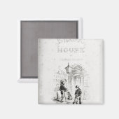 「Bleak House」のタイトルページ マグネット (正面/裏面)