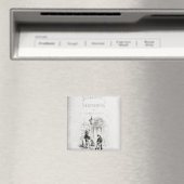 「Bleak House」のタイトルページ マグネット (インサイチュ (食洗機))