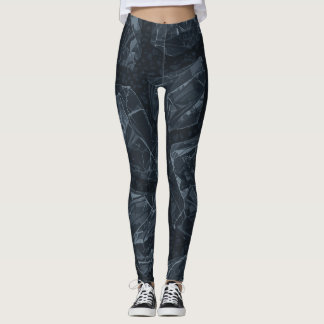 Bleak Rock Cool Leggings Dark Grunge Stone  レギンス