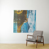 Bled Castle：スロベニアの崖を見下ろす。 タペストリー (インサイチュ(横))