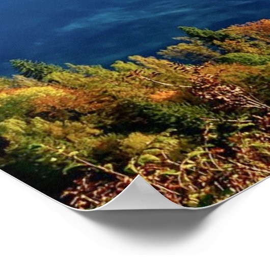 Bled Island, Slovenia, scenic ポスター (角)