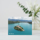 Bled Slovenia シーズンポストカード (スタンド正面)