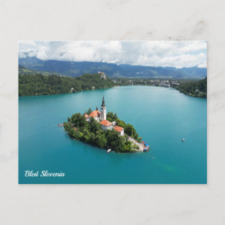 Bled Slovenia シーズンポストカード