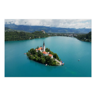 Bled Slovenia ポスター