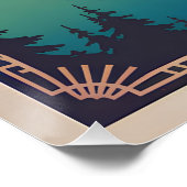 Bled Slovenia vintage ポスター (コーナー)