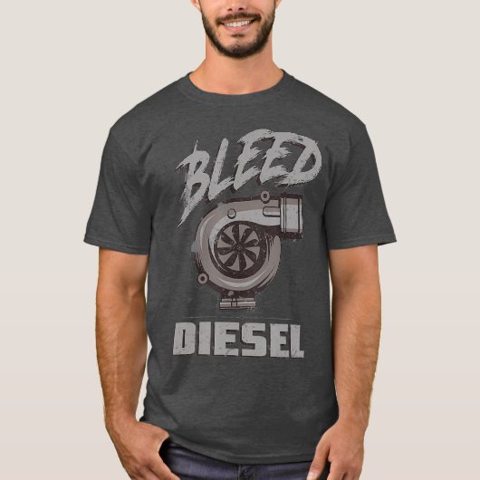 Bleed Diesel Fuel Diesels Trucks Roll Coal  Gift Tシャツ (正面)