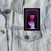 「Bleed For You」美的ピクセルアートボタン 缶バッジ (インサイチュ)