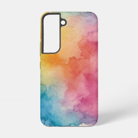 Bleeding Watercolors Samsung Galaxyケース (裏面)