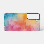Bleeding Watercolors Samsung Galaxyケース (裏面横)