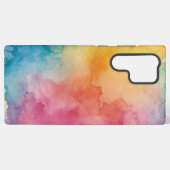 Bleeding Watercolors Samsung Galaxyケース (裏面横)