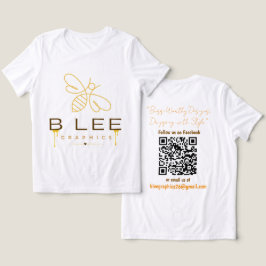 BLEEGRAPHICS ロゴ 女性 トライブレンドTシャツ