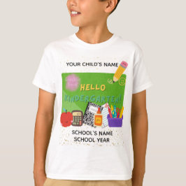 BLEEGRAPICS: こんにちは、幼稚園! Tシャツ