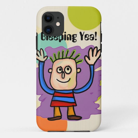 Bleeping Yea!iPhone 5ケース Case-Mate iPhoneケース (裏面)