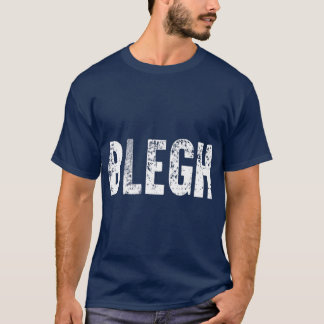 BLEGH重おもしろい金属金属ロック音楽 Tシャツ