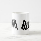 BLEGH おもしろ ヘヴィメタル メタルコア ロック音楽 コーヒーマグカップ (中央)