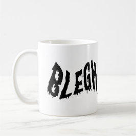 BLEGH おもしろ ヘヴィメタル メタルコア ロック音楽 コーヒーマグカップ