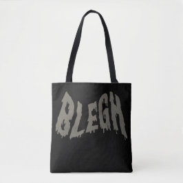 BLEGH おもしろ ヘヴィメタル メタルコア ロック音楽 トートバッグ