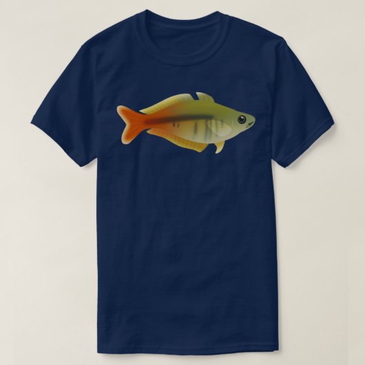 Bleherx27s Rainbowfish Chilantherina bleheri Tシャツ (デザイン正面)