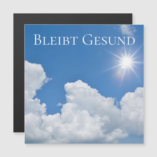 Bleibt Gesund - (正面/裏面)
