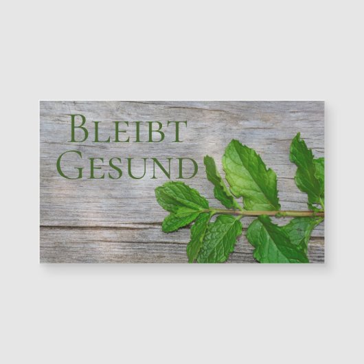 Bleibt Gesund - (正面)