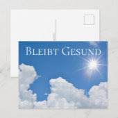 Bleibt Gesund - ポストカード (正面/裏面)
