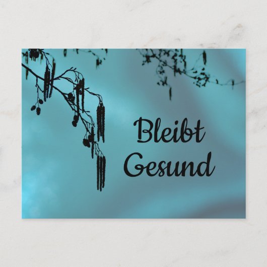 Bleibt Gesund - ポストカード (正面)