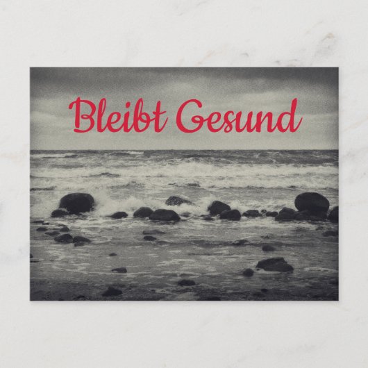 Bleibt Gesund - ポストカード (正面)