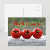 Bleibt Gesund - ポストカード (正面/裏面)
