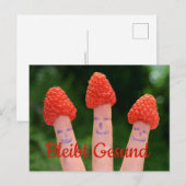 Bleibt Gesund - ポストカード (正面/裏面)