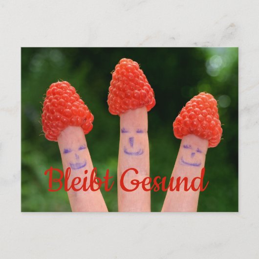 Bleibt Gesund - ポストカード (正面)