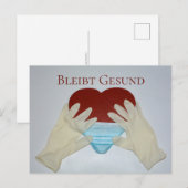 Bleibt Gesund - ポストカード (正面/裏面)
