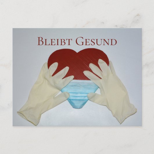Bleibt Gesund - ポストカード (正面)