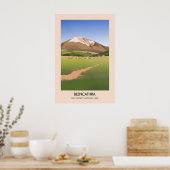 Blencathra Lake District National Park Travel ポスター (キッチン)
