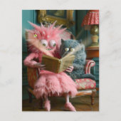 blending female features with monstrous traits ポストカード (正面)