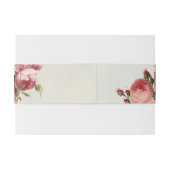 Blenheimはカード- romant夏の空美しく上がりました 招待状ベリーバンド (裏面例)