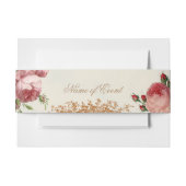 Blenheimはカード- romant夏の空美しく上がりました 招待状ベリーバンド (正面例)