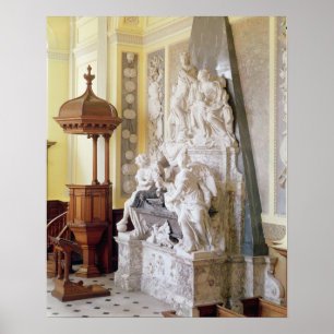 Blenheim宮殿、チャペル、c.1705 ポスター