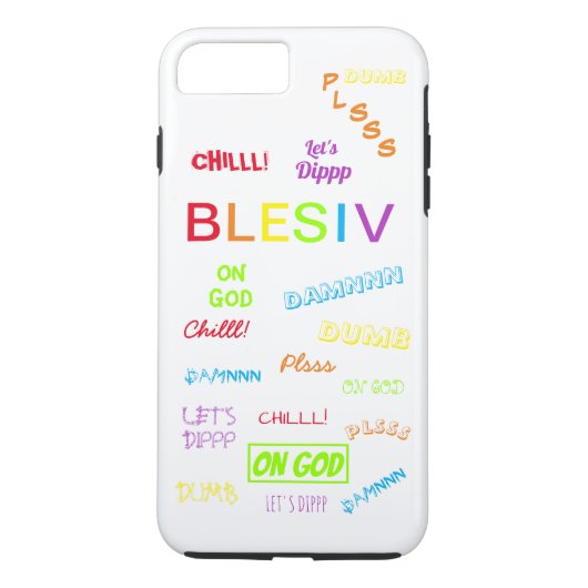 BlesivのiPhone場合と8 Plus/7 Case-Mate iPhoneケース (裏面)