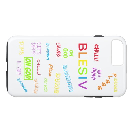 BlesivのiPhone場合と8 Plus/7 Case-Mate iPhoneケース (裏面(横))