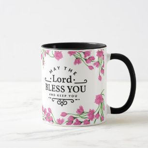 Bless主花が付いているマグ保ち、 マグカップ
