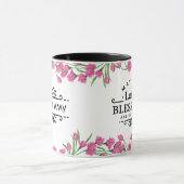 Bless主花が付いているマグ保ち、 マグカップ (中央)