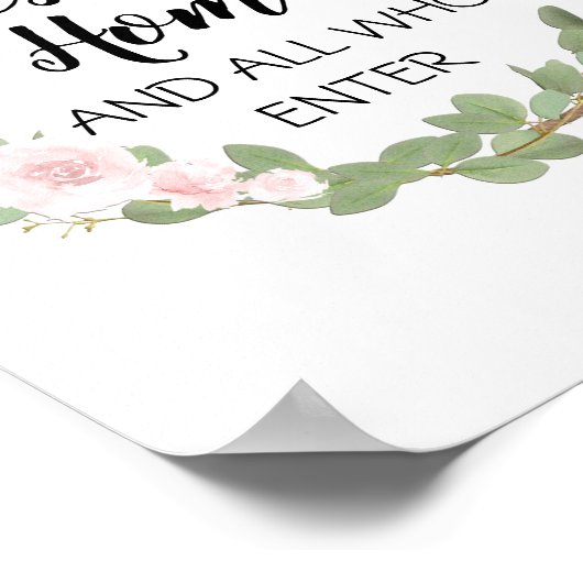 Bless our home ポスター (角)