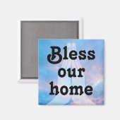 Bless our home マグネット (正面/裏面)