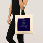 Bless The Lord Christian Tote Bag トートバッグ (正面(商品))