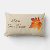 Bless This Home Throw Pillow ランバークッション (正面)