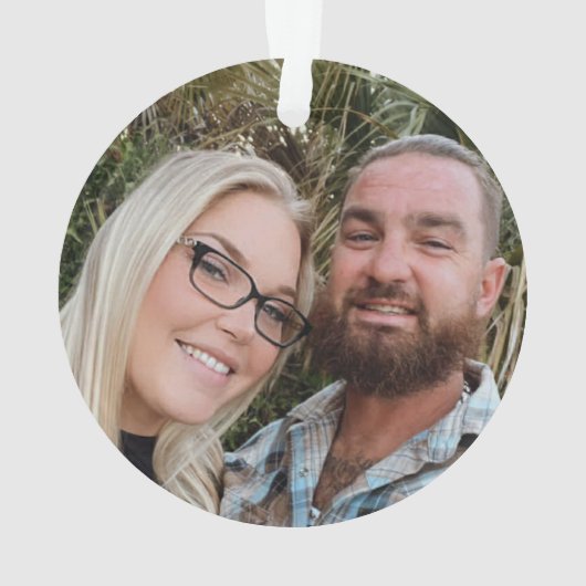 Bless us this christmas オーナメント (裏面)