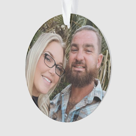 Bless us this christmas オーナメント (正面)