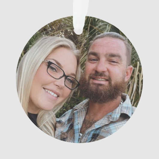 Bless us this christmas オーナメント (正面)