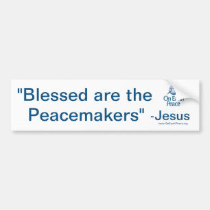 "blessedです調印者" バンパーステッカー